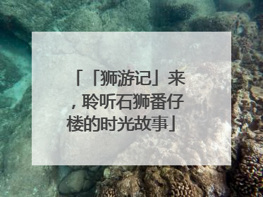 「狮游记」来，聆听石狮番仔楼的时光故事