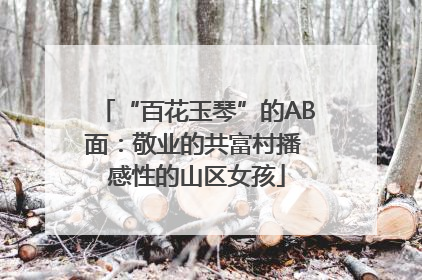 “百花玉琴”的AB面：敬业的共富村播 感性的山区女孩