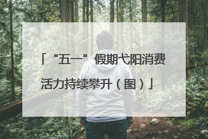 “五一”假期弋阳消费活力持续攀升（图）