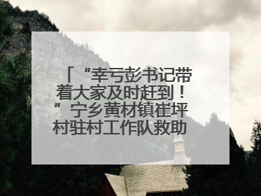 “幸亏彭书记带着大家及时赶到！”宁乡黄材镇崔坪村驻村工作队救助中暑村民