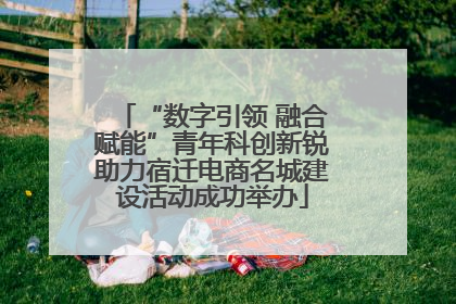 “数字引领 融合赋能”青年科创新锐助力宿迁电商名城建设活动成功举办