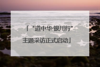 “道中华·银川行”主题采访正式启动