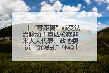 “零距离”感受法治脉动！宣威检察迎来人大代表、政协委员“沉浸式”体验