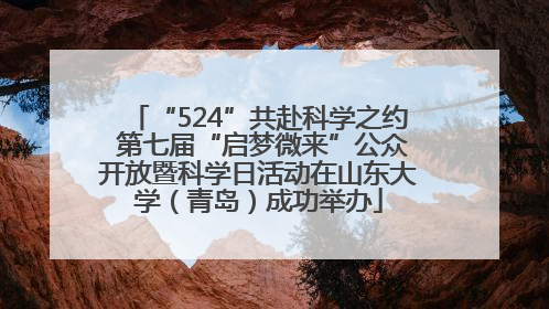 “524”共赴科学之约 第七届“启梦微来”公众开放暨科学日活动在山东大学（青岛）成功举办
