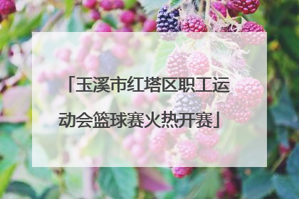玉溪市红塔区职工运动会篮球赛火热开赛