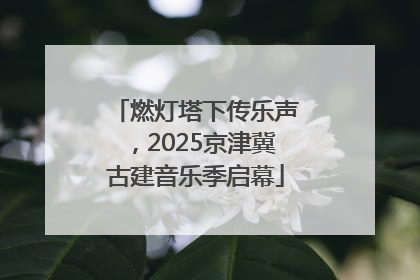 燃灯塔下传乐声，2025京津冀古建音乐季启幕