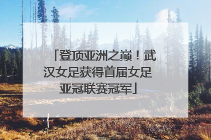 登顶亚洲之巅！武汉女足获得首届女足亚冠联赛冠军