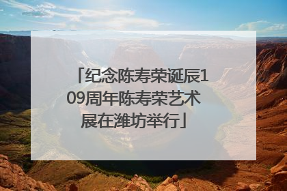 纪念陈寿荣诞辰109周年陈寿荣艺术展在潍坊举行