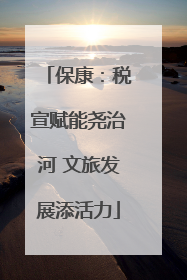 保康：税宣赋能尧治河 文旅发展添活力