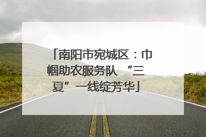 南阳市宛城区：巾帼助农服务队 “三夏”一线绽芳华