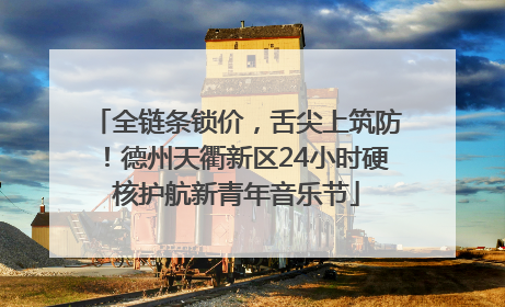 全链条锁价，舌尖上筑防！德州天衢新区24小时硬核护航新青年音乐节