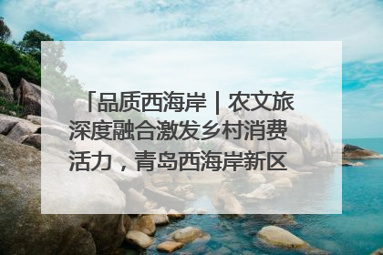 品质西海岸｜农文旅深度融合激发乡村消费活力，青岛西海岸新区的乡村振兴实践