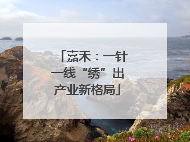 嘉禾：一针一线“绣”出产业新格局