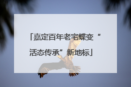 嘉定百年老宅蝶变“活态传承”新地标