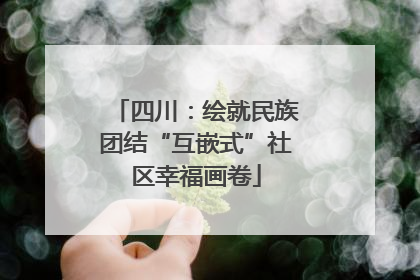 四川：绘就民族团结“互嵌式”社区幸福画卷