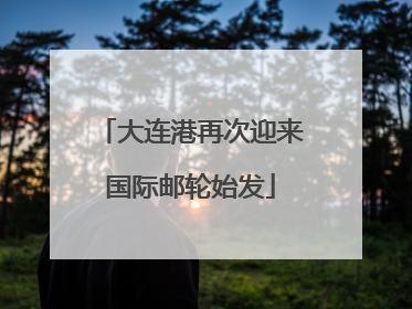大连港再次迎来国际邮轮始发