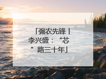 强农先锋丨李兴盛：“芯”路三十年