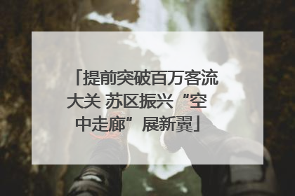 提前突破百万客流大关 苏区振兴“空中走廊”展新翼