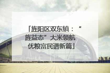 旌阳区双东镇：“旌益态”大米领航 优粮富民谱新篇
