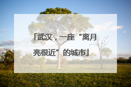 武汉,一座“离月亮很近”的城市