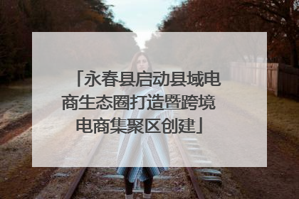 永春县启动县域电商生态圈打造暨跨境电商集聚区创建