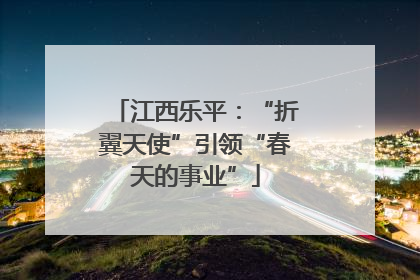 江西乐平：“折翼天使”引领“春天的事业”
