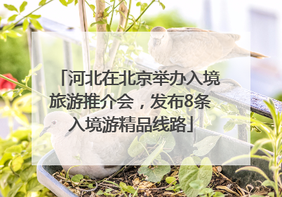 河北在北京举办入境旅游推介会，发布8条入境游精品线路