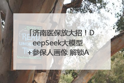 济南医保放大招！DeepSeek大模型+参保人画像 解锁AI医保管家新体验