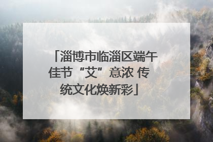 淄博市临淄区端午佳节“艾”意浓 传统文化焕新彩