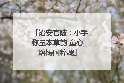 诏安官陂：小手称量本草韵 童心熔铸国粹魂