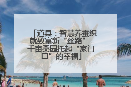 道县：智慧养蚕织就致富新“丝路” 千亩桑园托起“家门口”的幸福