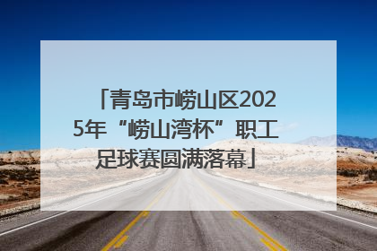 青岛市崂山区2025年“崂山湾杯”职工足球赛圆满落幕