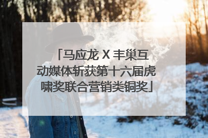 马应龙 X 丰巢互动媒体斩获第十六届虎啸奖联合营销类铜奖