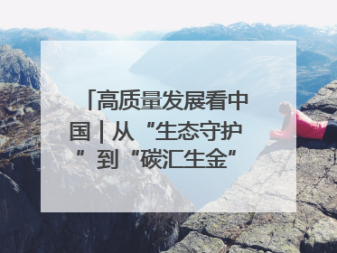 高质量发展看中国｜从“生态守护”到“碳汇生金”——中国石油大庆油田绿色蝶变