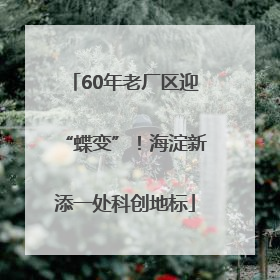 60年老厂区迎“蝶变”！海淀新添一处科创地标