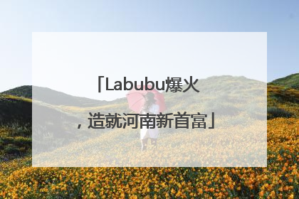 Labubu爆火，造就河南新首富